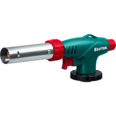 KRAFTOOL KL-700 с пьезоподжигом, увеличенная мощность, газовая горелка на баллон (55516)