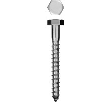 ЗУБР ШДШ, DIN 571, 100 х 12 мм, цинк, 200 шт, шуруп с шестигранной головкой (300450-12-100-200)