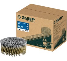 ЗУБР CNW 55 х 2.3 мм, барабанные гвозди рифленые, 7200 шт (305382-55)