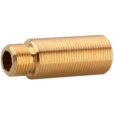 ЗУБР ШиреФит, внешн. резьба-внешн/внутр. резьба 1/2″- 3/4″ / 1/2″, 51 мм соединительная проходная муфта с накидными гайками (51590-051-1/2)