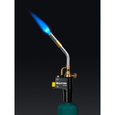 KRAFTOOL KF-9000, с пьезоподжигом на баллон турбо нагрев + 30% 2000°C, Газовая горелка Blue Fire (55510)