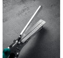 KRAFTOOL PELIKAN 120 до 120 мм, Удлиненные угловые ножницы для пластмассовых и резиновых профилей (23370)