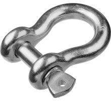 ЗУБР 1/2″ (12.7 мм), 6 шт, палец 16 мм, г/п 2 тн, цинк, омегообразная скоба, Профессионал (304525-13)