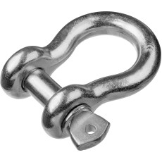 ЗУБР 1/2″ (12.7 мм), 6 шт, палец 16 мм, г/п 2 тн, цинк, омегообразная скоба, Профессионал (304525-13)