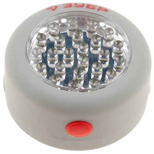ЗУБР 28 LED, крючок для подвеса, магнит, светодиодный фонарь (61812) ЗУБР 28 LED, крючок для подвеса, магнит, светодиодный фонарь (61812)