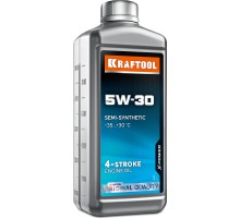 KRAFTOOL 5W-30, 1 л, зимнее полусинтетическое масло для 4-тактных двигателей (41514-1)
