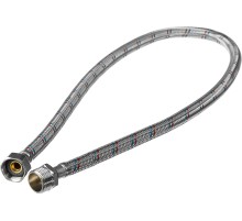 ЗУБР 1/2″, 0.8 м, гайка-штуцер, гибкая подводка для воды (51005-G/S-080)