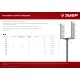 ЗУБР ОС-U, 151 x 120 x 60 мм, U-образное основание столба (310286-150)