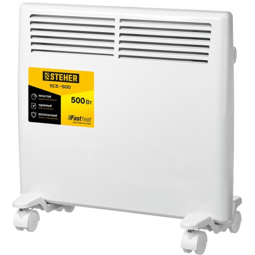 STEHER Е серия 0.5 кВт, электрический конвектор (SCE-500)