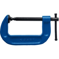 ЗУБР ПСС-100, 100 мм,чугунная струбцина тип С (G-образная), Профессионал (32245-100)