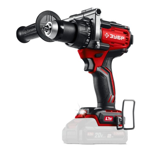 ЗУБР 20 В, 165 Н·м, без АКБ (LMS), бесщеточная дрель-шуруповерт (ДБ-165)