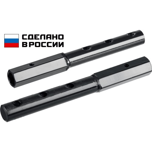 ЗУБР УД-2, НЕХ 23 - круг 30 мм, 2 шт., удлинитель (707107-2) ЗУБР УД-2, НЕХ 23 - круг 30 мм, 2 шт., удлинитель (707107-2)