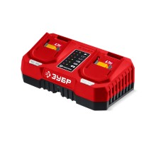 ЗУБР 20 В, 2 порта, 2 х 3 А, зарядное устройство для LMS АКБ (БЗУ-20-2)