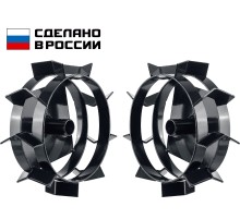 ЗУБР ГР-1, 290х90 мм, пос. d 30 мм, 2 шт., грунтозацепы для культиваторов (707105-1)