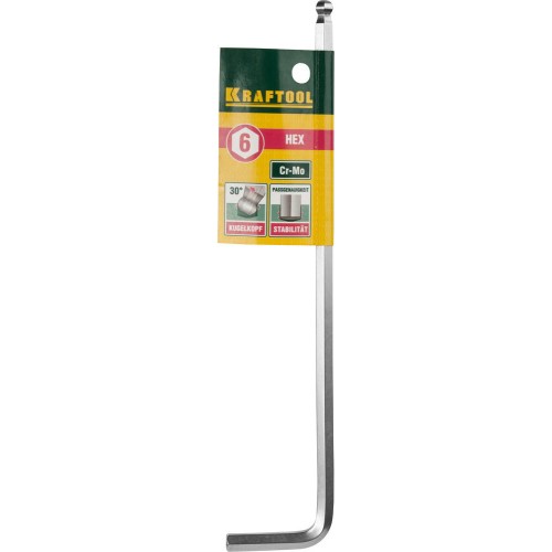 KRAFTOOL Hex 6, длинный имбусовый ключ (27437-6) KRAFTOOL Hex 6, длинный имбусовый ключ (27437-6)