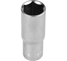 ЗУБР FLANK, 1/2″, 17 мм, удлиненная торцовая головка (27726-17)