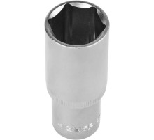 ЗУБР FLANK, 1/2″, 22 мм, удлиненная торцовая головка (27726-22)