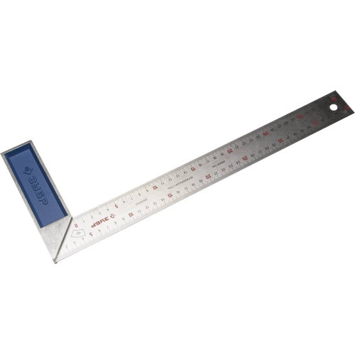 ЗУБР 400 мм, усиленный столярный угольник, Профессионал (34393-40)