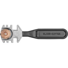 ЗУБР 3 режущих элемента, пластмассовая рукоятка, роликовый стеклорез (3360)