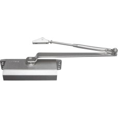 ЗУБР до 80 кг, цвет серебро, дверной доводчик (37910-80)