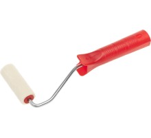 ЗУБР ВЕЛЮР, 15 х 70 мм, бюгель 6 мм, ворс 4 мм, 100% шерсть, для лаков и эмалей, малярный валик (03536-07)