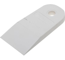 ЗУБР 40 мм, белый эластичный, шпатель для затирки швов (1016-40)