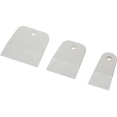 ЗУБР 3 шт, 40 мм, 60 мм, 80 мм, белый эластичный, шпатель для затирки швов (1016-H3)