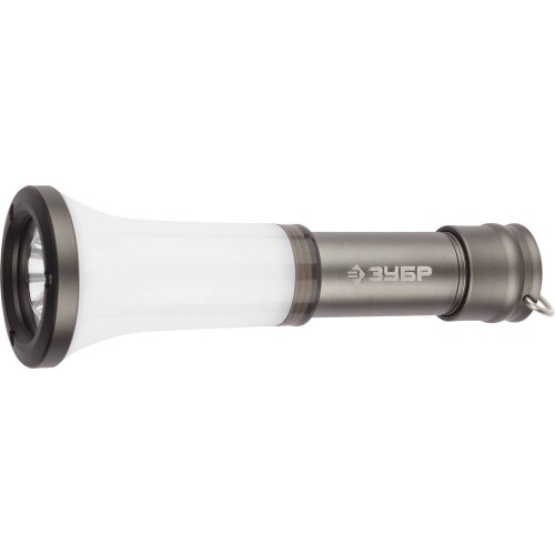 ЗУБР 15 LED, 4000 K, светодиодный фонарь в алюминиевом корпусе (56205)