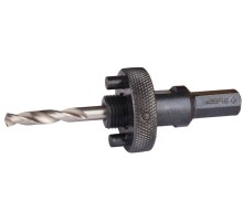 ЗУБР 32 - 152 мм, державка для биметаллических коронок, быстросъемная, пружинный фиксатор (29534)