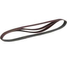 ЗУБР 25х762 мм, P120, лента шлифовальная МАСТЕР, для станка ЗШС-330, 3 шт.