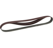 ЗУБР 25х762 мм, P180, лента шлифовальная МАСТЕР, для станка ЗШС-330, 3 шт.