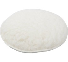 ЗУБР 180 мм, натуральный мех, полировальная насадка, Профессионал (3596-180)