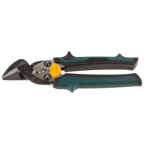 KRAFTOOL Compact, 190 мм, правые усиленные с выносом ножницы по металлу (2326-R)