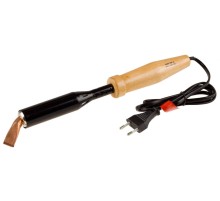 ЗУБР 150 Вт, клин, электропаяльник для лужения с деревянной рукояткой (55405-150)