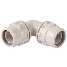 ЗУБР ШиреФит, штуцер с гайкой - штуцер с гайкой 90°, 32 мм, угловой соединитель (51492-32)