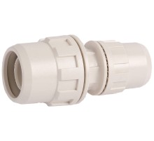 ЗУБР ШиреФит штуцер с гайкой - штуцер с гайкой, 26 мм - 20 мм, редукционный соединитель (51494-26-20)