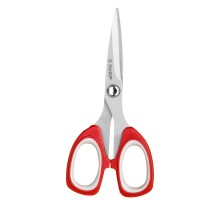 ЗУБР 135 мм, двухкомпонентные ручки, хозяйственные ножницы (40441-13)