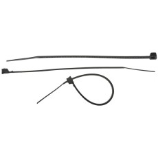 ЗУБР КС-Ч2, 2.5 x 100 мм, нейлон РА66, 50 шт, черные, кабельные стяжки, Профессионал (4-309037-25-100)