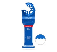 ЗУБР BIM 35x70 мм, 20TPI полотно биметаллическое, чистый рез: металл, твердое дерево, пластик (15574-35-70)