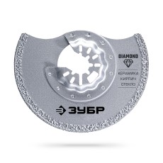 ЗУБР DIAMOND 85x2.2 мм полотно дисковое с алмазным зерном Р40: керамика, мрамор, стекло, кирпич (15584-85)