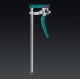 KRAFTOOL KRAFTFLEX, KLT-300, 300/60 мм, универсальная, цельнокованая, рычажная, быстрозажимная, в T-track струбцина (32331-300)