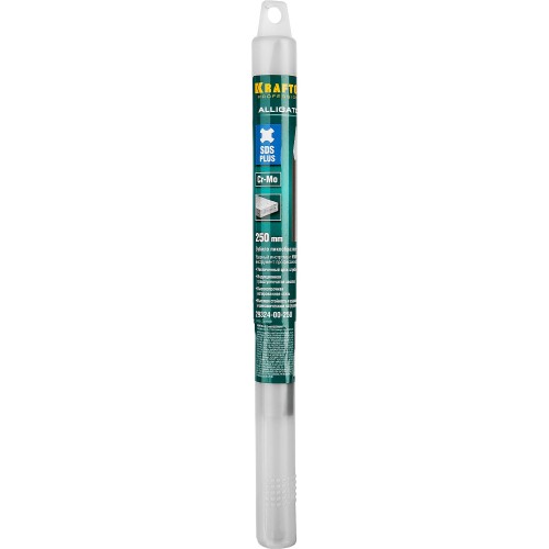 KRAFTOOL ALLIGATOR, 250 мм, SDS-plus, пикообразное зубило (29324-00-250)