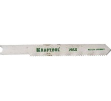 KRAFTOOL T218A, EU-хвост., по металлу HSS, фигурныйрез,шаг 1.2 мм, 50 мм, 2 шт, полотна для лобзика (159553-1.2)