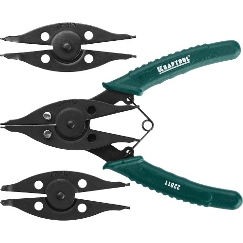 KRAFTOOL Universal 6-in-1, внешний/внутренний, съемник стопорных колец (22811) KRAFTOOL Universal 6-in-1, внешний/внутренний, съемник стопорных колец (22811)