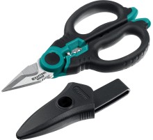 KRAFTOOL ELECTRIC, 4 в 1, 160 мм, с чехлом, ножницы электрика (23356)