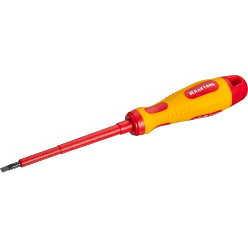 KRAFTOOL SL4 х 100 мм, высоковольтная отвертка (250083-4.0-100) KRAFTOOL SL4 х 100 мм, высоковольтная отвертка (250083-4.0-100)