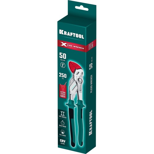 KRAFTOOL VISE-WRENCH X, 250 мм, клещи переставные-гаечный ключ (22067) KRAFTOOL VISE-WRENCH X, 250 мм, клещи переставные-гаечный ключ (22067)