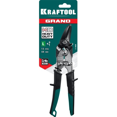 KRAFTOOL Grand, 270 мм, левые ножницы по металлу (2324-L) KRAFTOOL Grand, 270 мм, левые ножницы по металлу (2324-L)