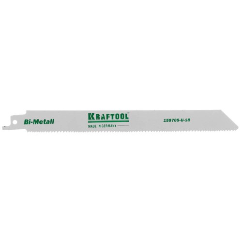 KRAFTOOL S1122VF, по дереву и металлу, Bi-Met, шаг 1.8-2.5 мм, 180 мм, полотно для сабельной пилы (159705-U-18) KRAFTOOL S1122VF, по дереву и металлу, Bi-Met, шаг 1.8-2.5 мм, 180 мм, полотно для сабельной пилы (159705-U-18)