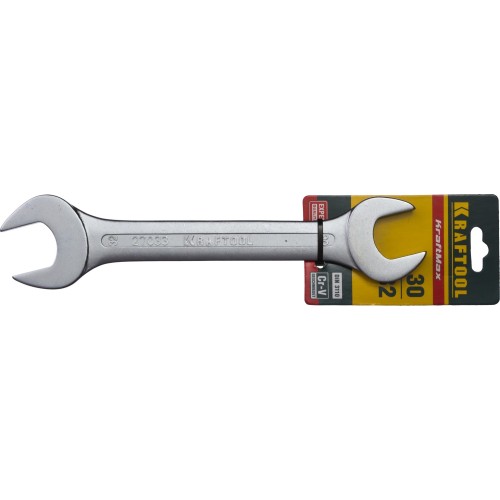 KRAFTOOL 30 х 32 мм, рожковый гаечный ключ (27033-30-32)